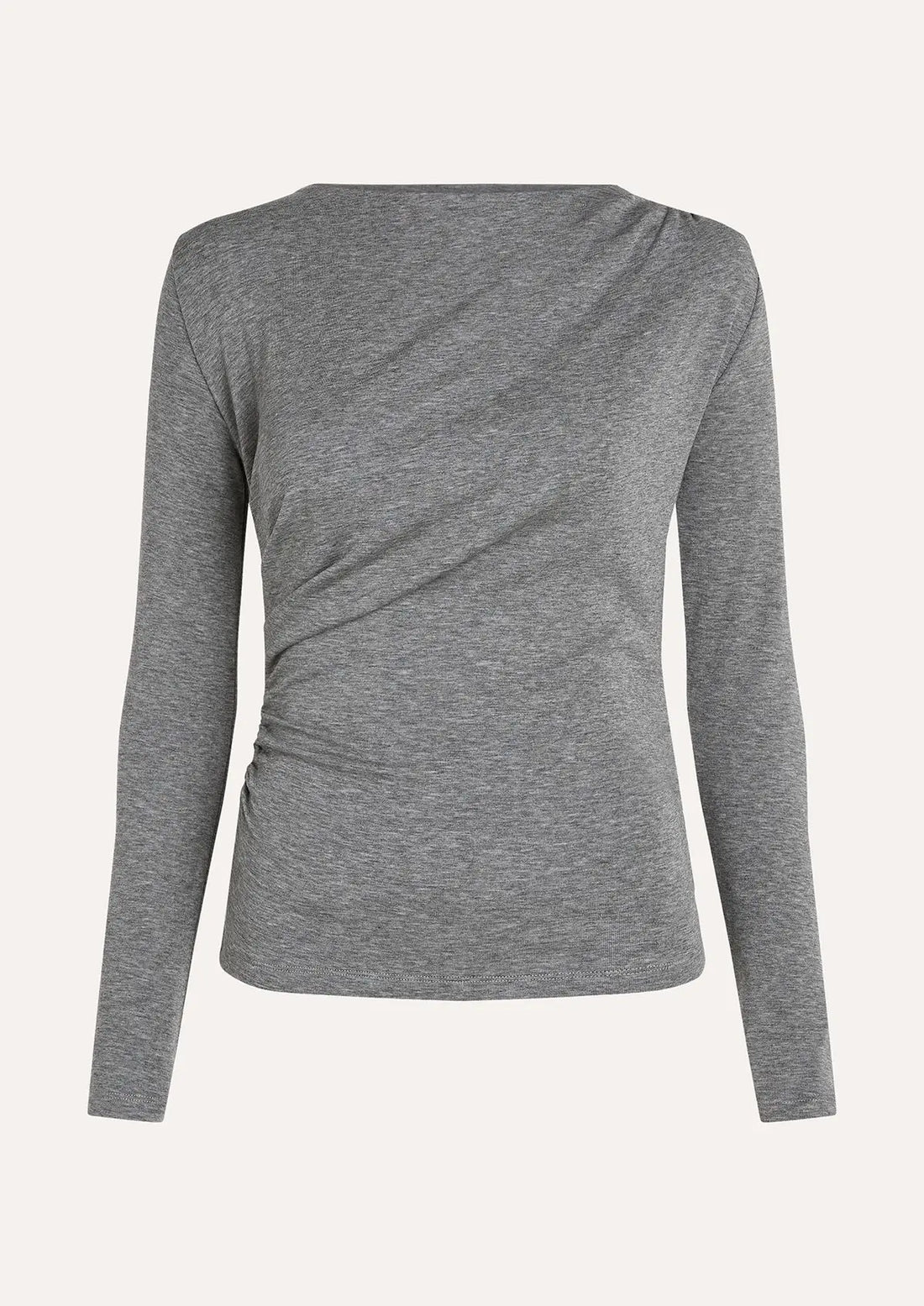 Milly Top - Grey Melange