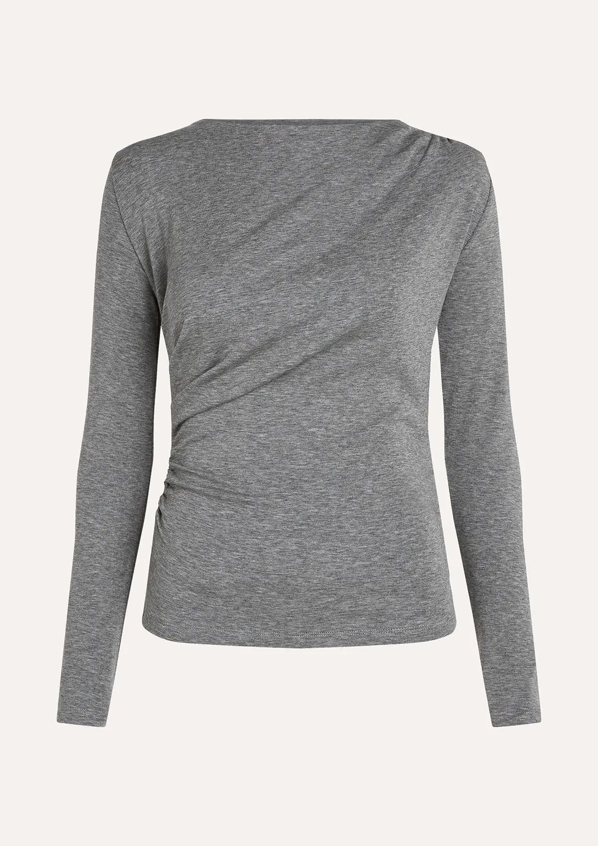 Milly Top - Grey Melange