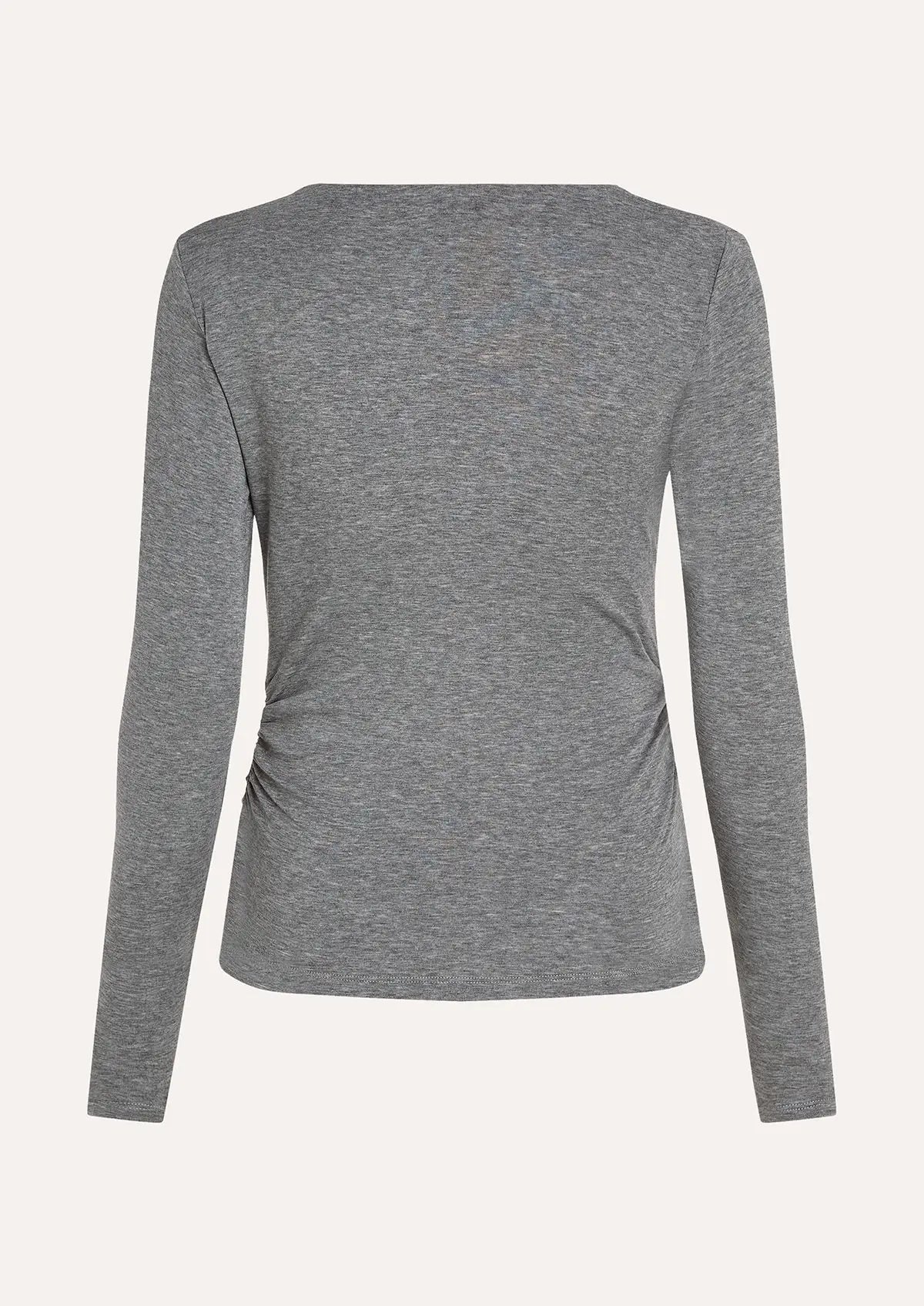 Milly Top - Grey Melange