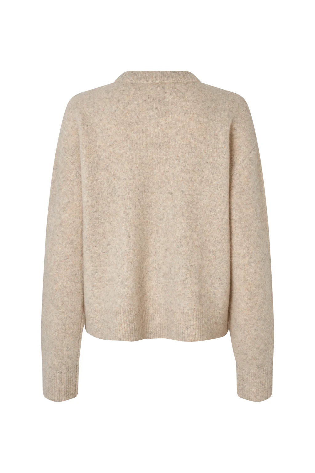 Samelody V-neck - Light grey mel