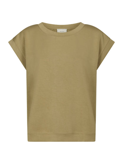 Saphira Soft Tee - Dusty Green