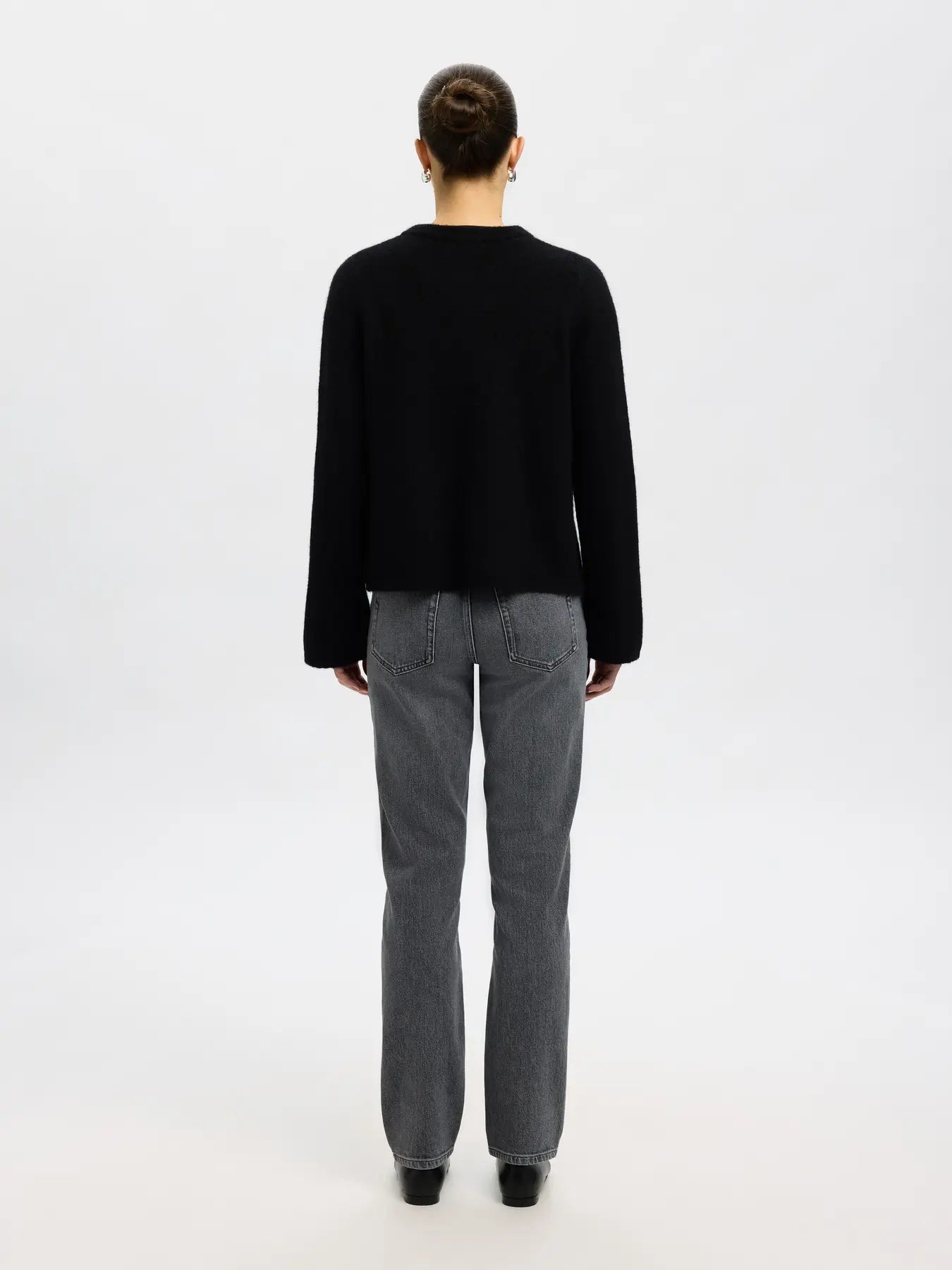 SLFlulu Knit Cardigan - Black