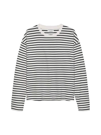Striped Long Sleeve - Off White