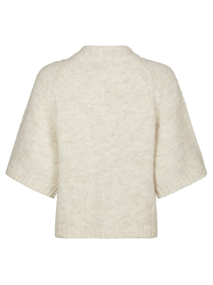 Benuta Fluffy Knit Cardigan – Elfenbein