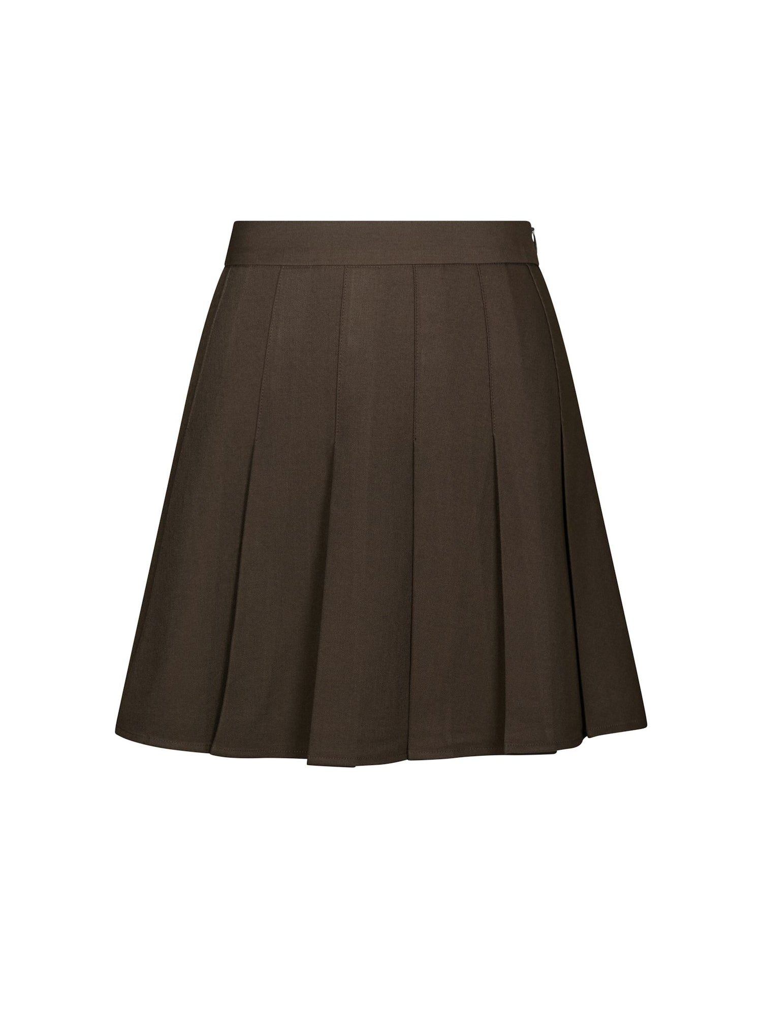Laurina Structure Skirt - Dark Brown