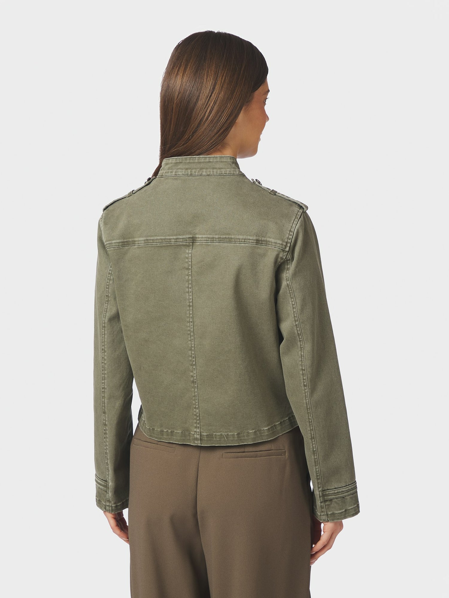 Sivena Denim Jacket - Army