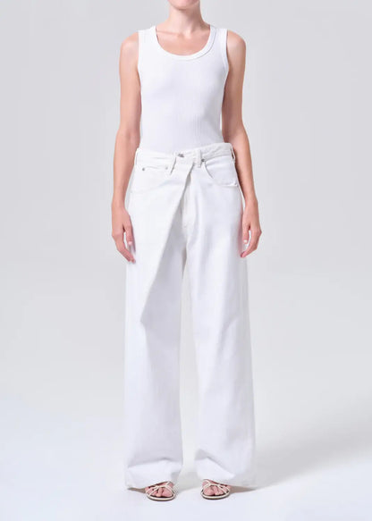 Vana Fold Jeans - Milkshake