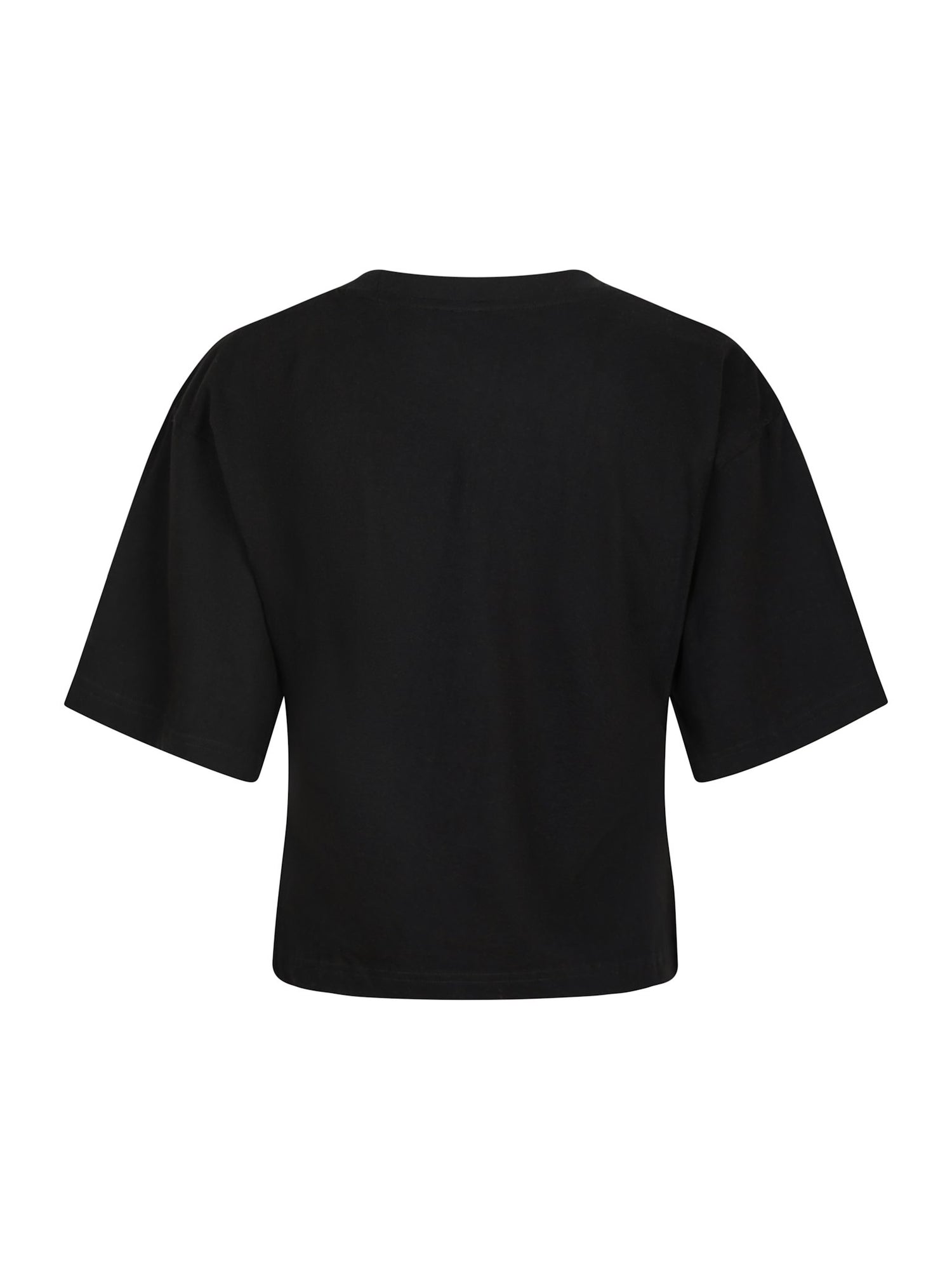 Asha Boxy Tee - Black