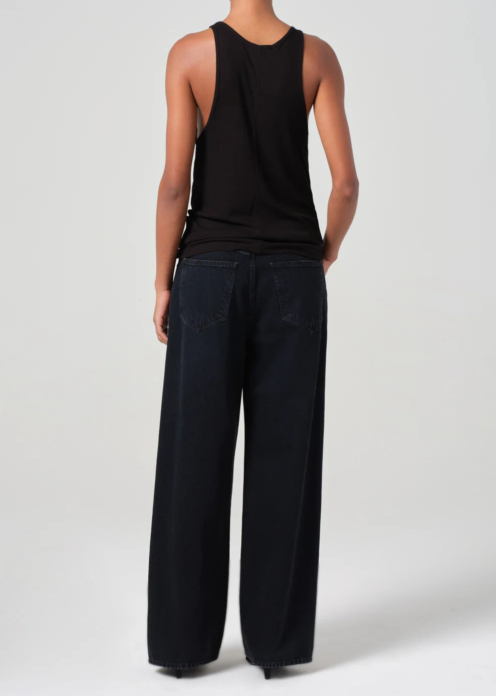 Low Slung Baggy Jean - Crushed