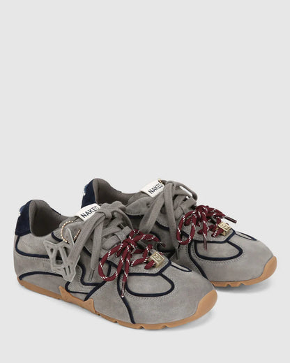 Adored Sneaker - Grey Suede