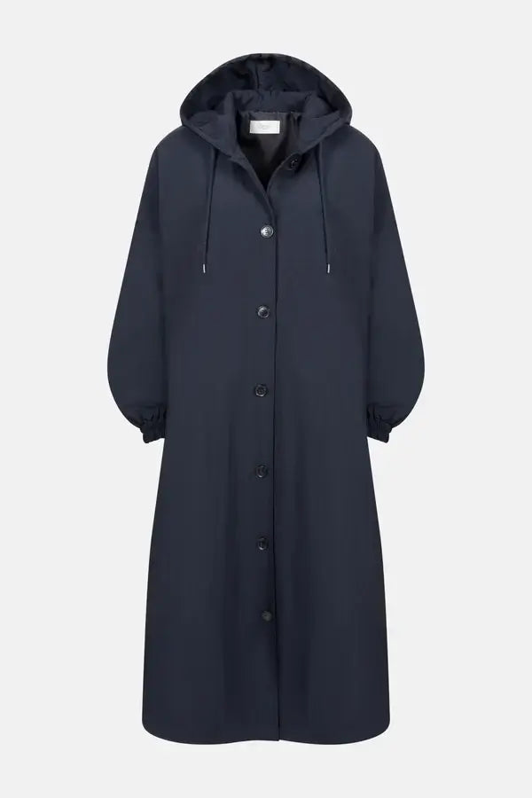 Morgan Long Coat - Navy