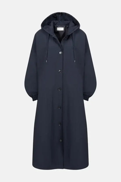 Morgan Long Coat - Navy