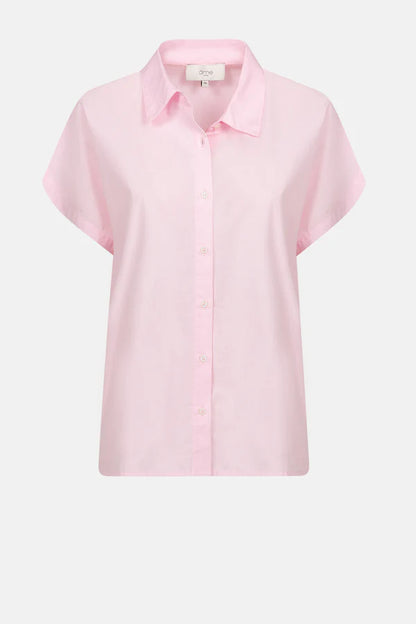 Narcissist Poplin Sleeveless Shirt - Pink