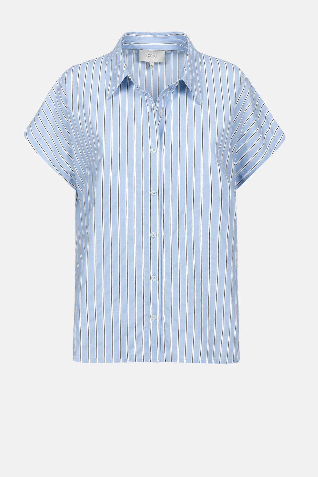 Narcissist Sleeveless Shirt - White Blue Black