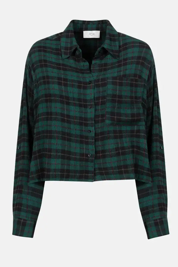 Ocean Shirt – grün kariert