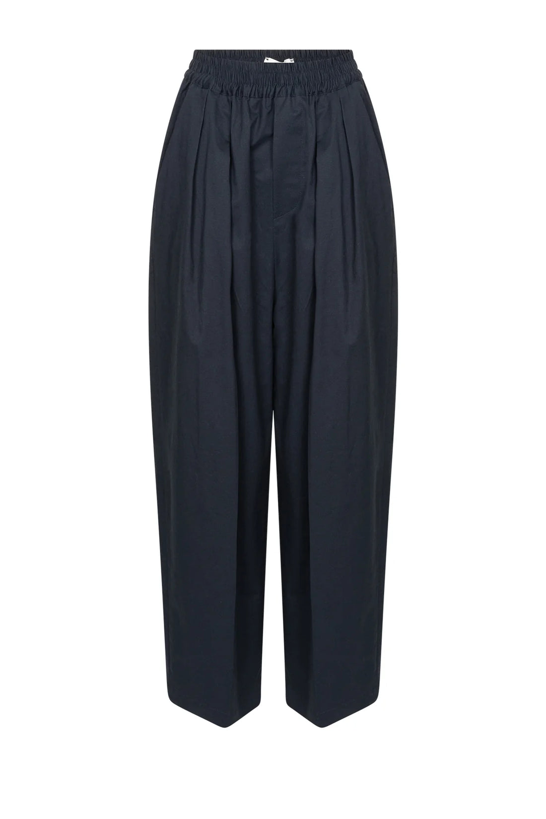 Kick Pleated Pants - Navy