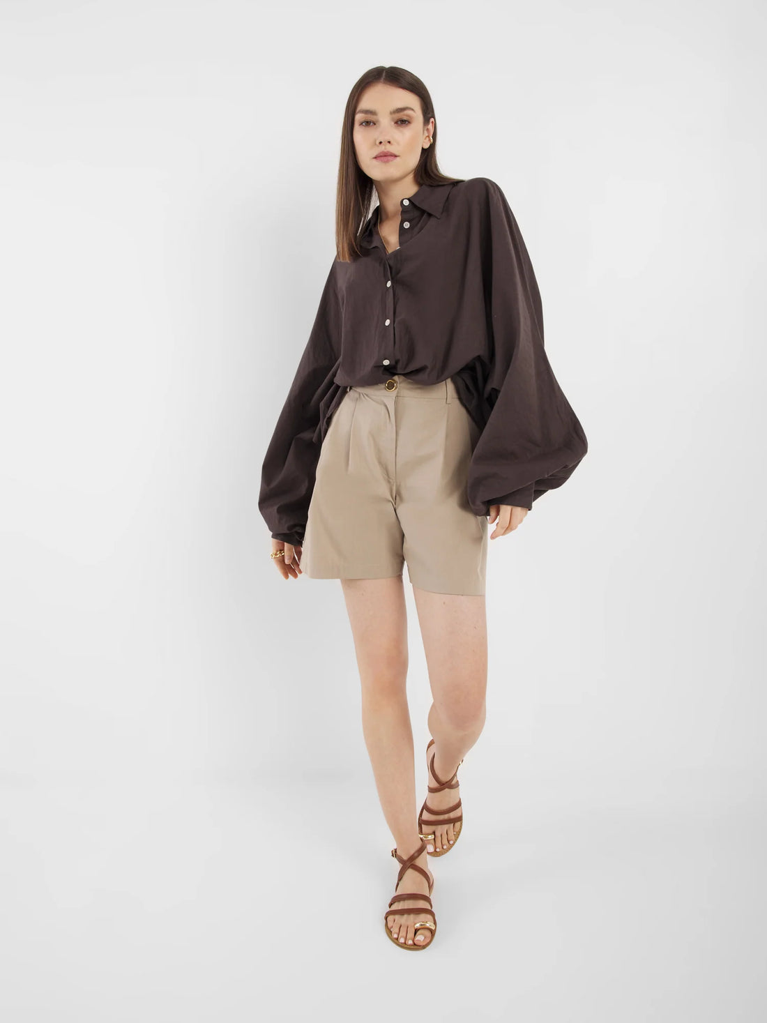 Antonia Voile - Brown