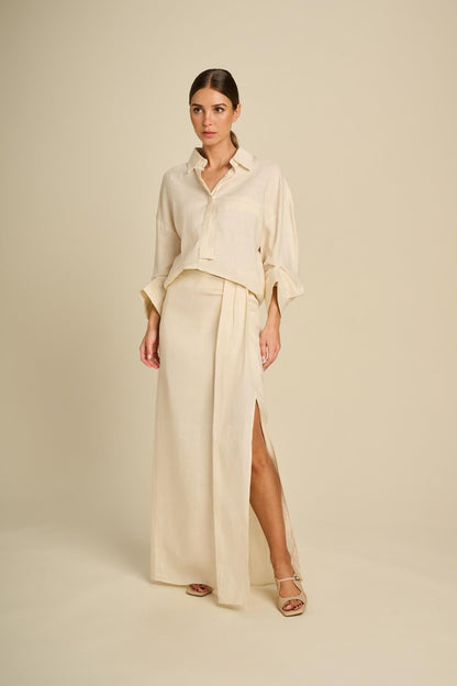 A_Blouse_Aura - Ivory