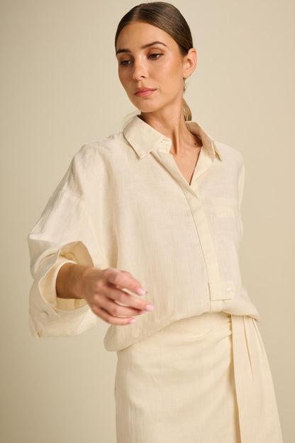A_Blouse_Aura - Ivory
