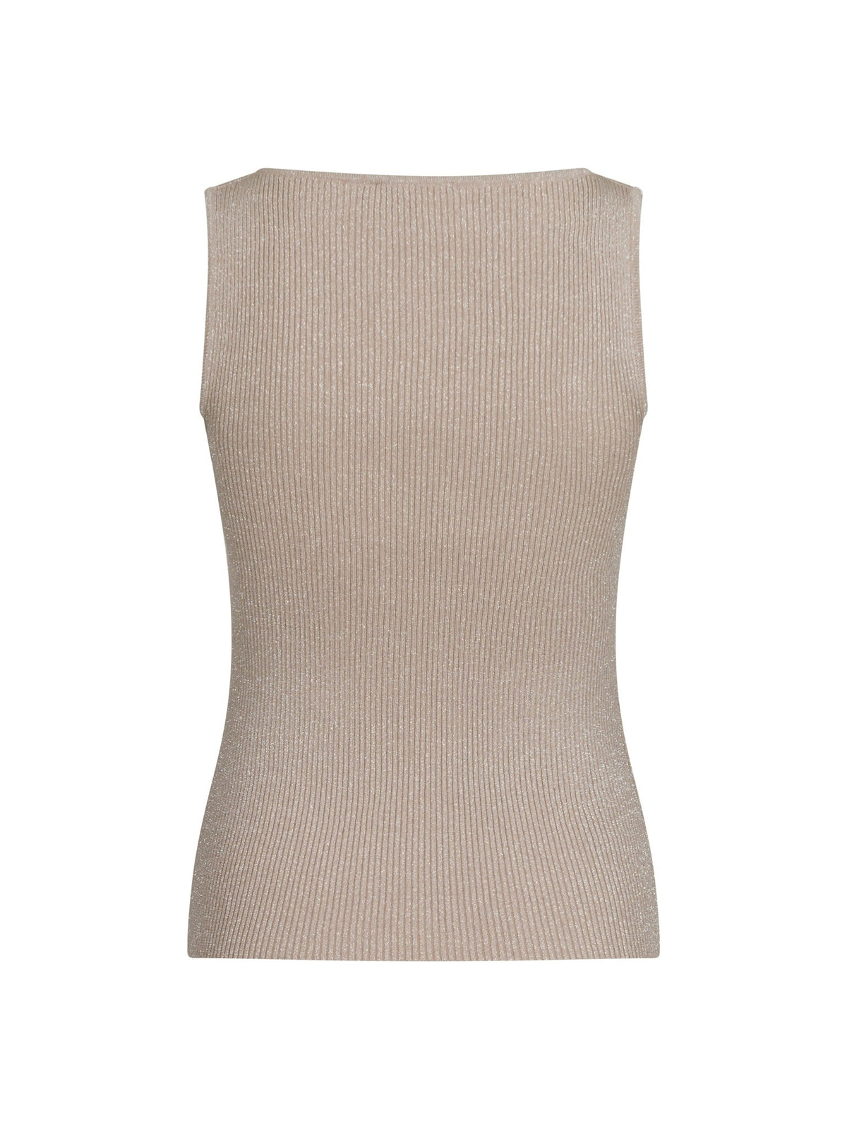 Talia Glitter Knit Top - Sand