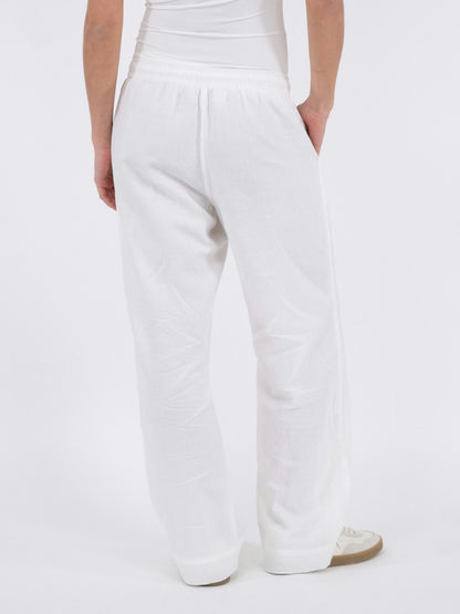 Sonar Linen Pants - White