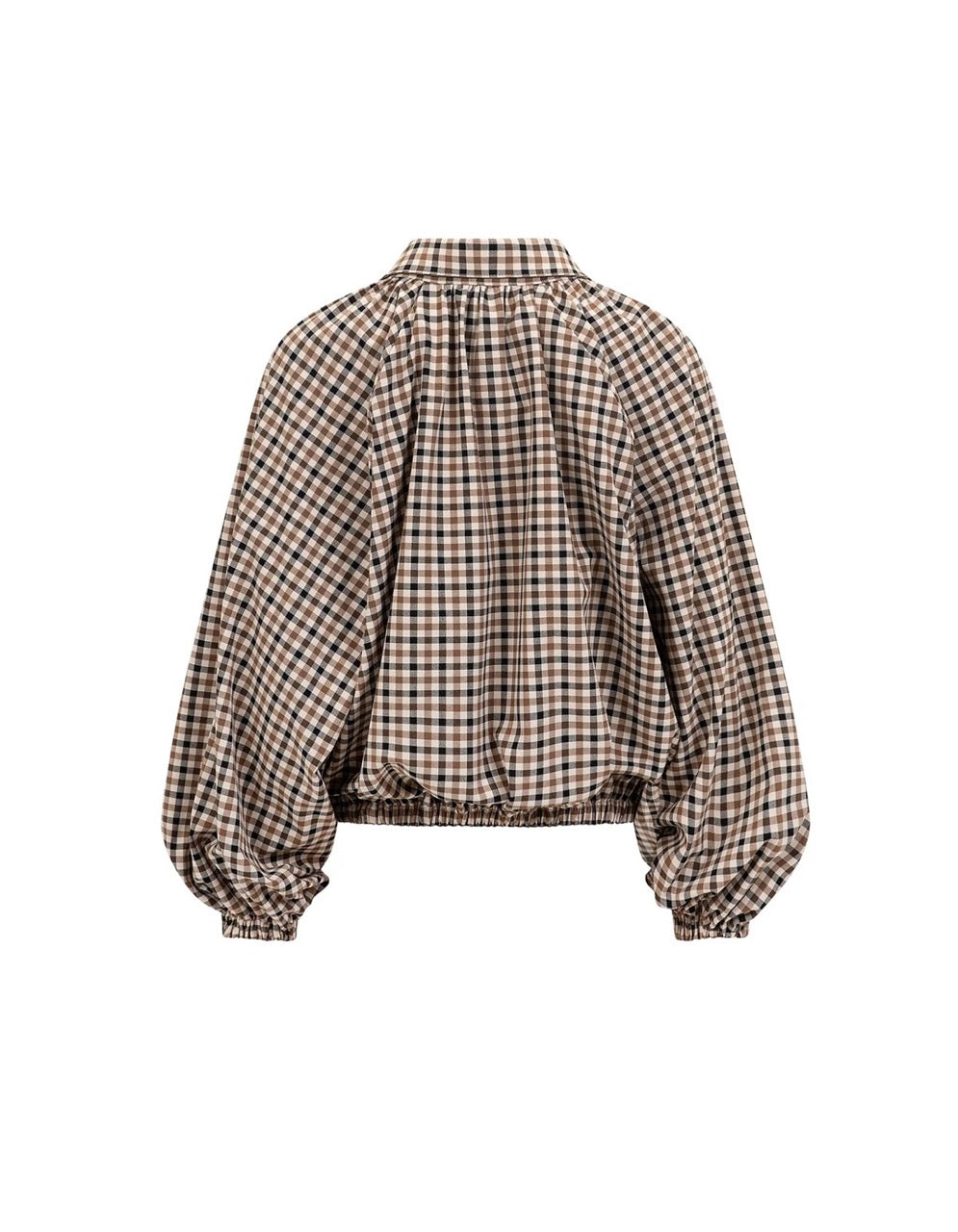 Bluse Somerset – Biscotti-Karo