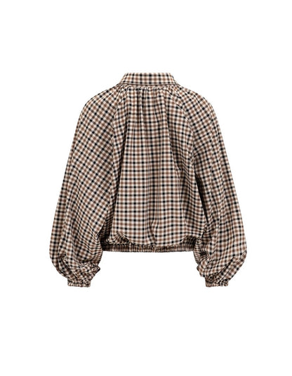 Bluse Somerset – Biscotti-Karo