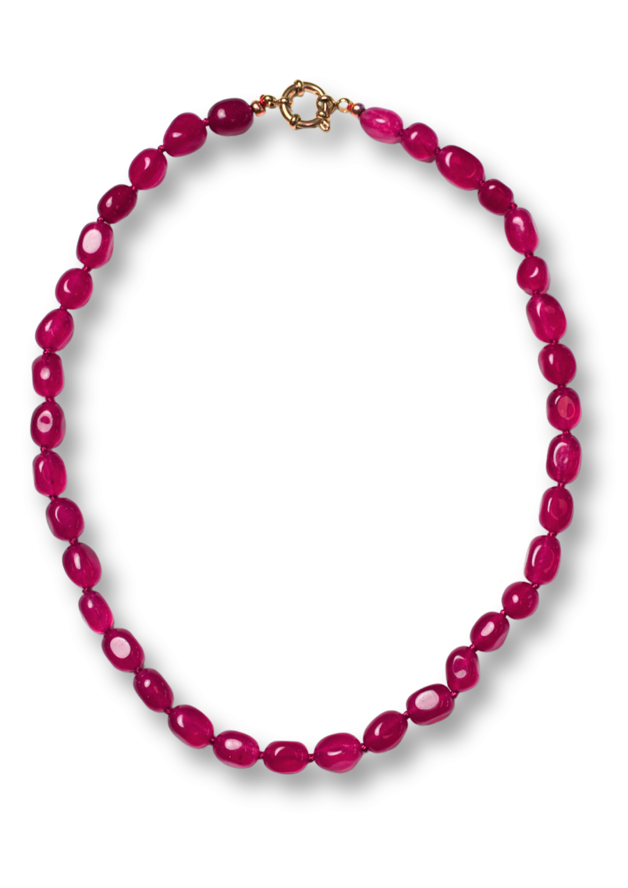 Bobby Burgundy Necklace