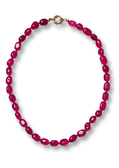 Bobby Burgundy Necklace