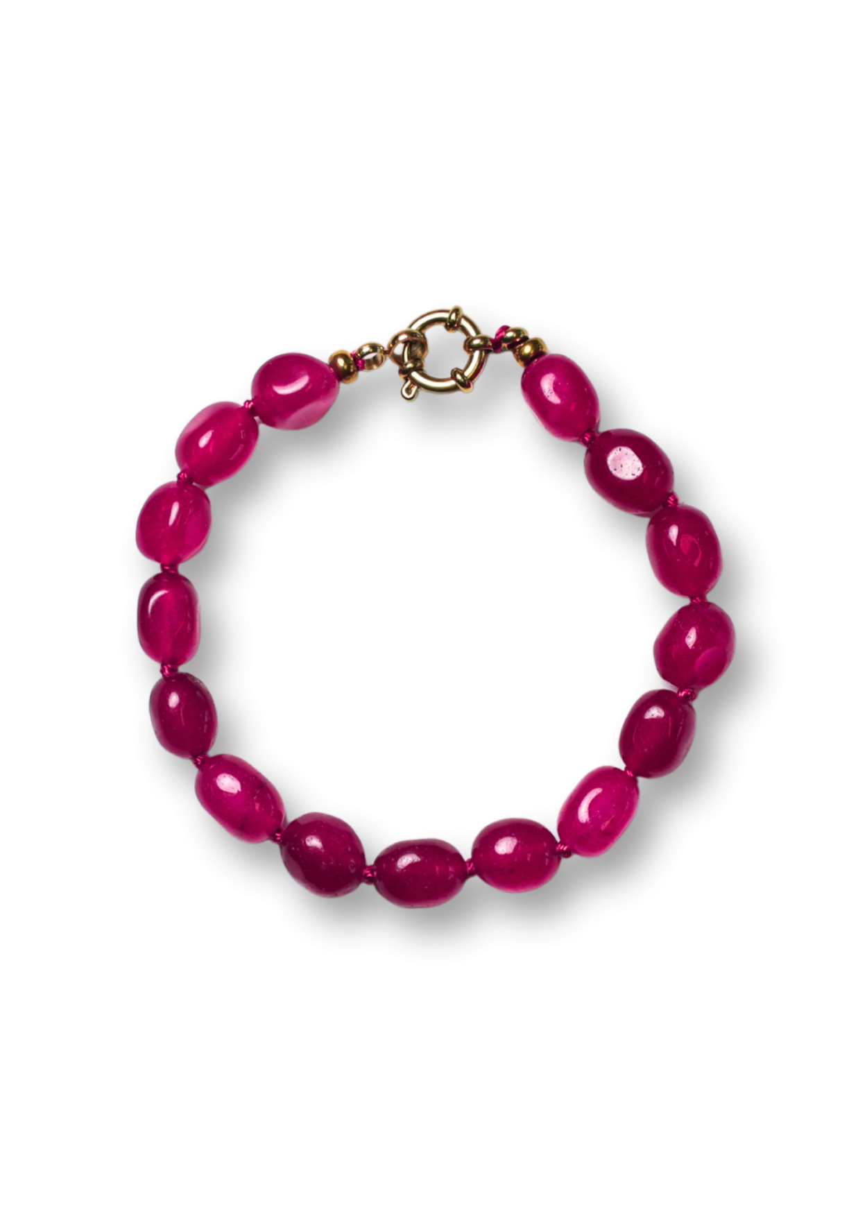 Bobby Burgundy Bracelet