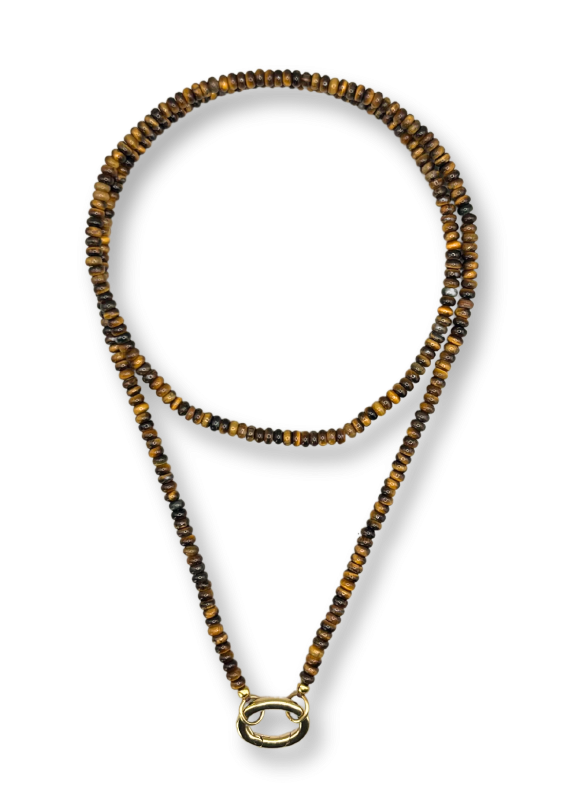 Roger Long Brown Necklace