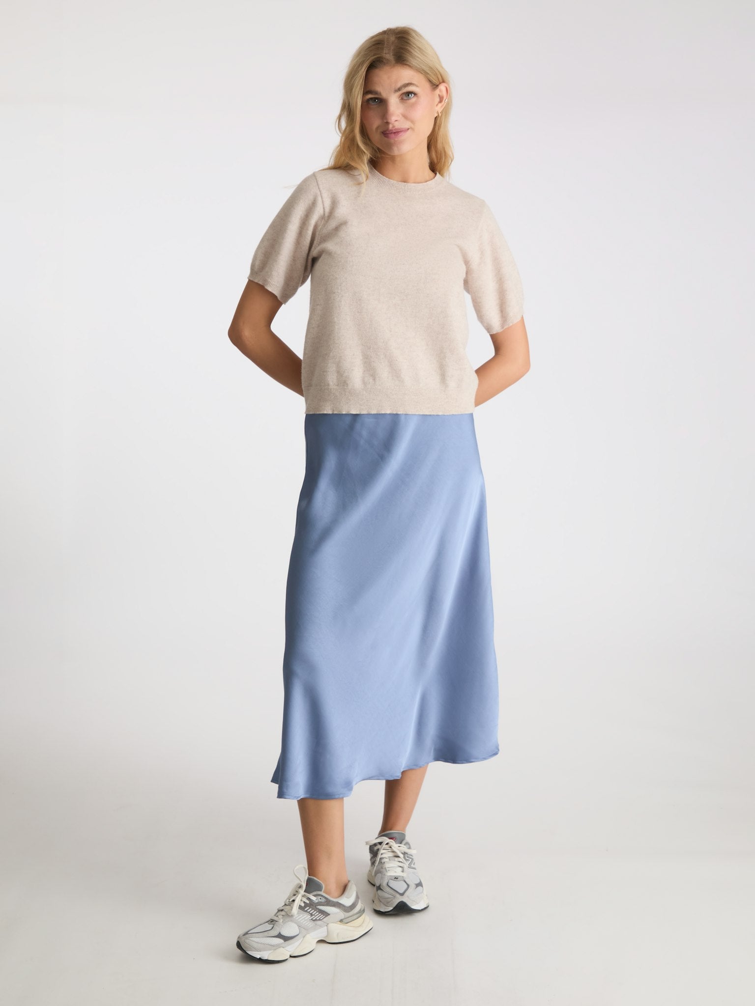 Bovary Skirt - Smoke Blue