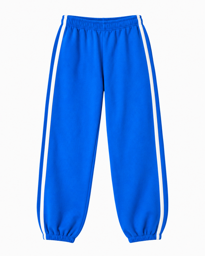 W26F1991LTD - Trousers print - Strong blue ecru