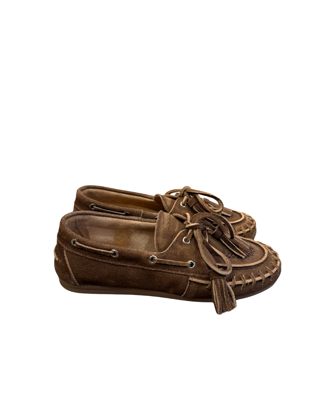 Boat Loafer Fringe - Chocolate