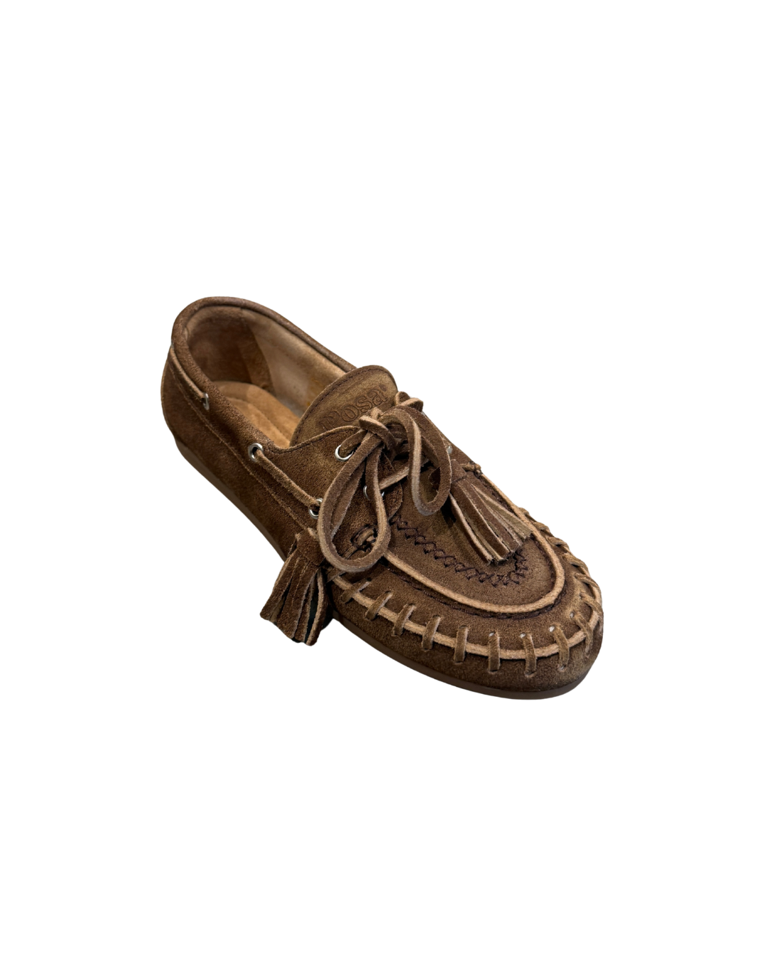 Boat Loafer Fringe - Chocolate