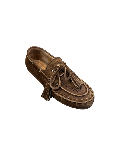 Boat Loafer Fringe - Chocolate