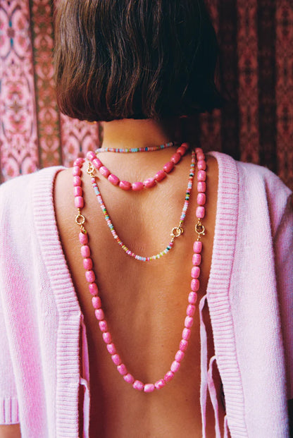 William Necklace - Pink