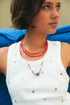 Tommy Bold Necklace - Red