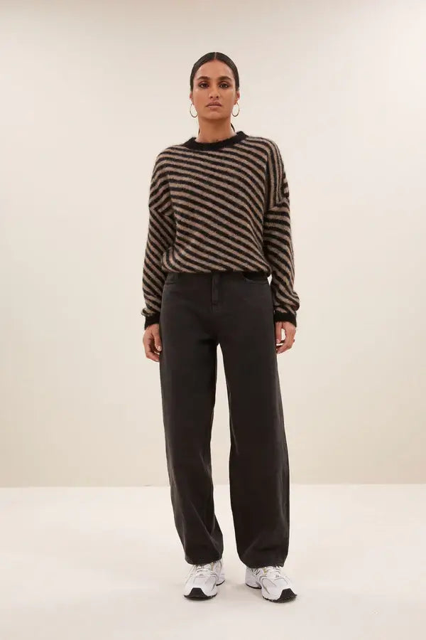 Lew black pants - jet black