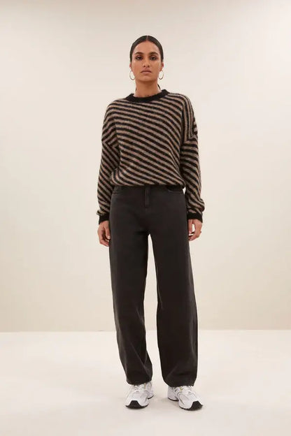 Lew black pants - jet black