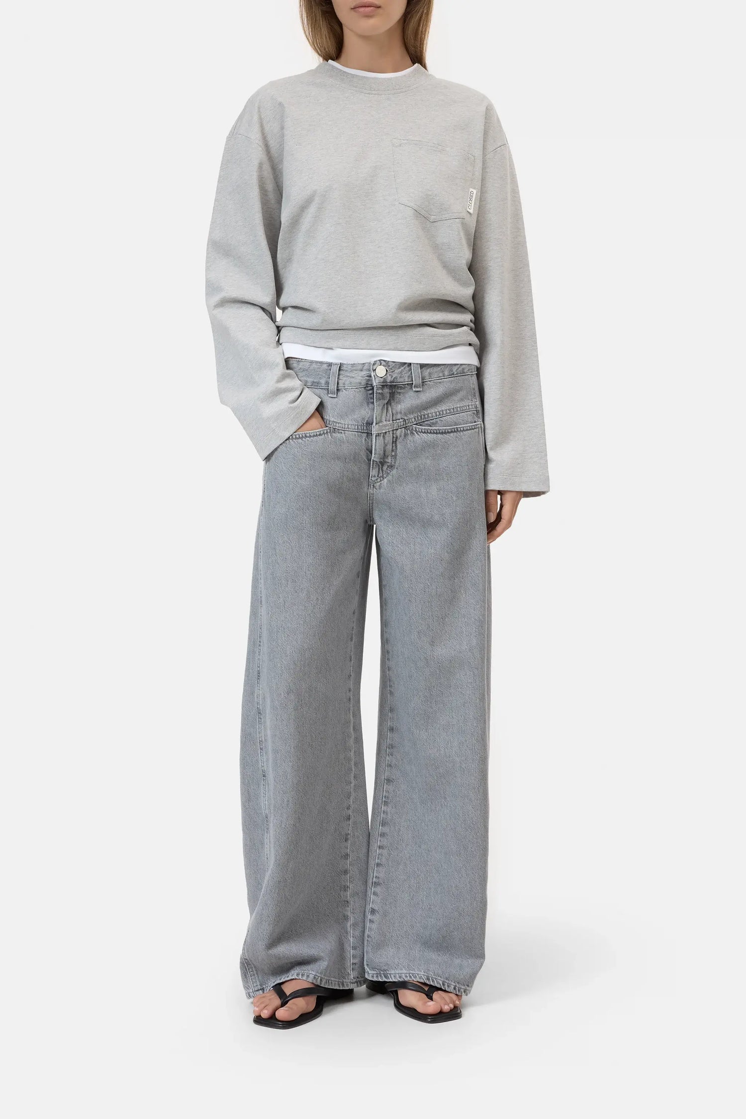 Barrel Jeans - Tori-X - Grey