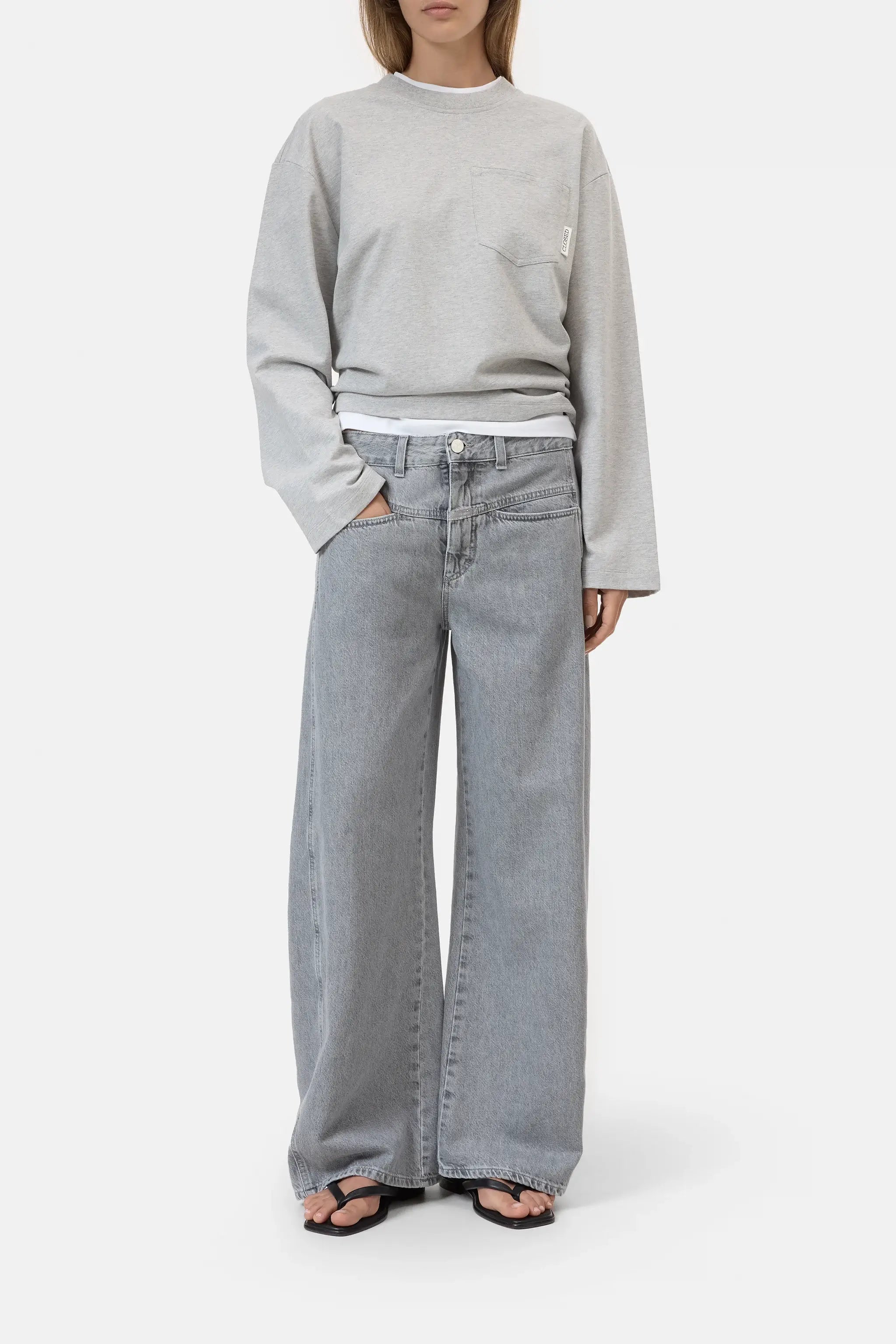 Barrel Jeans - Tori-X - Grey