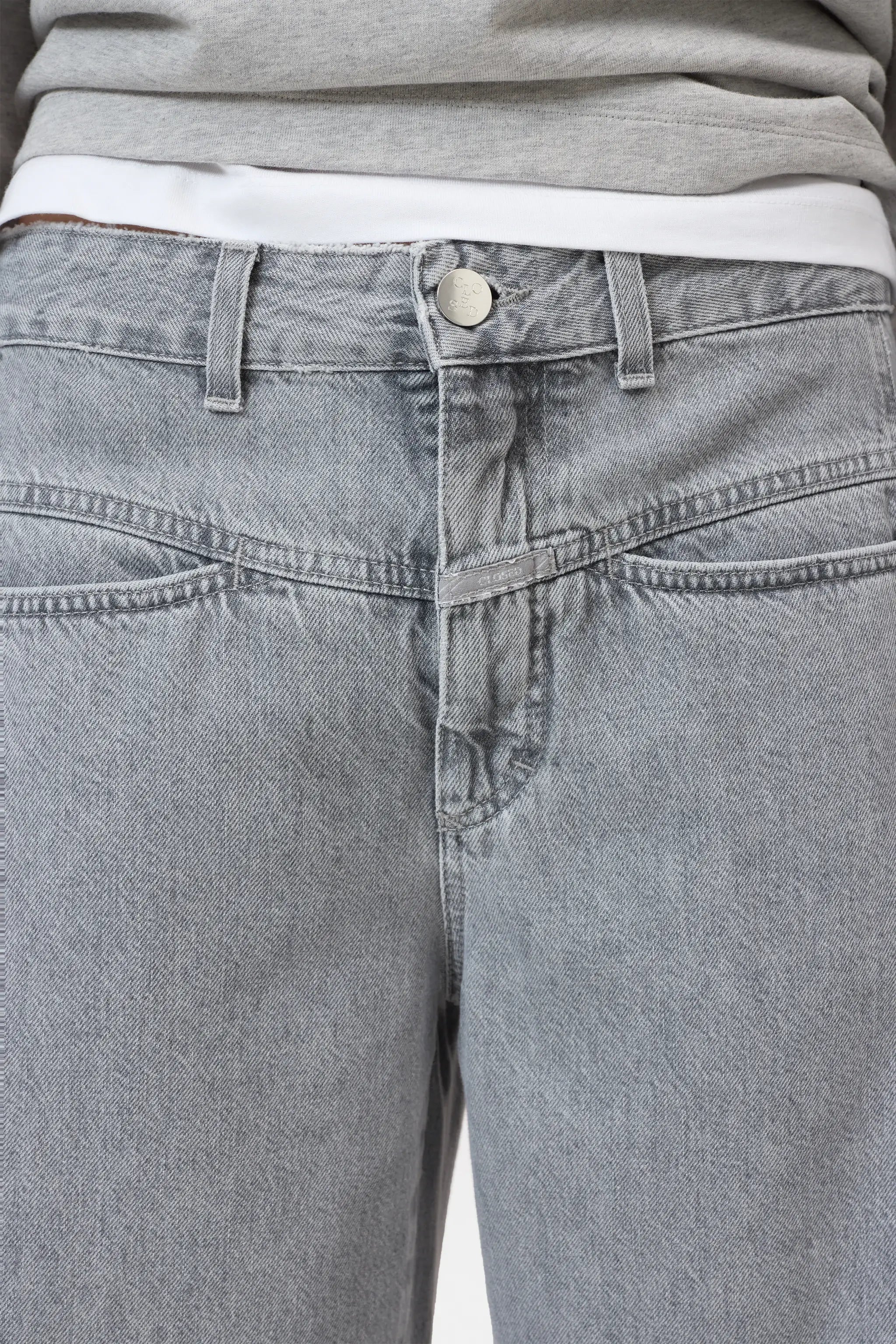 Barrel Jeans - Tori-X - Grey