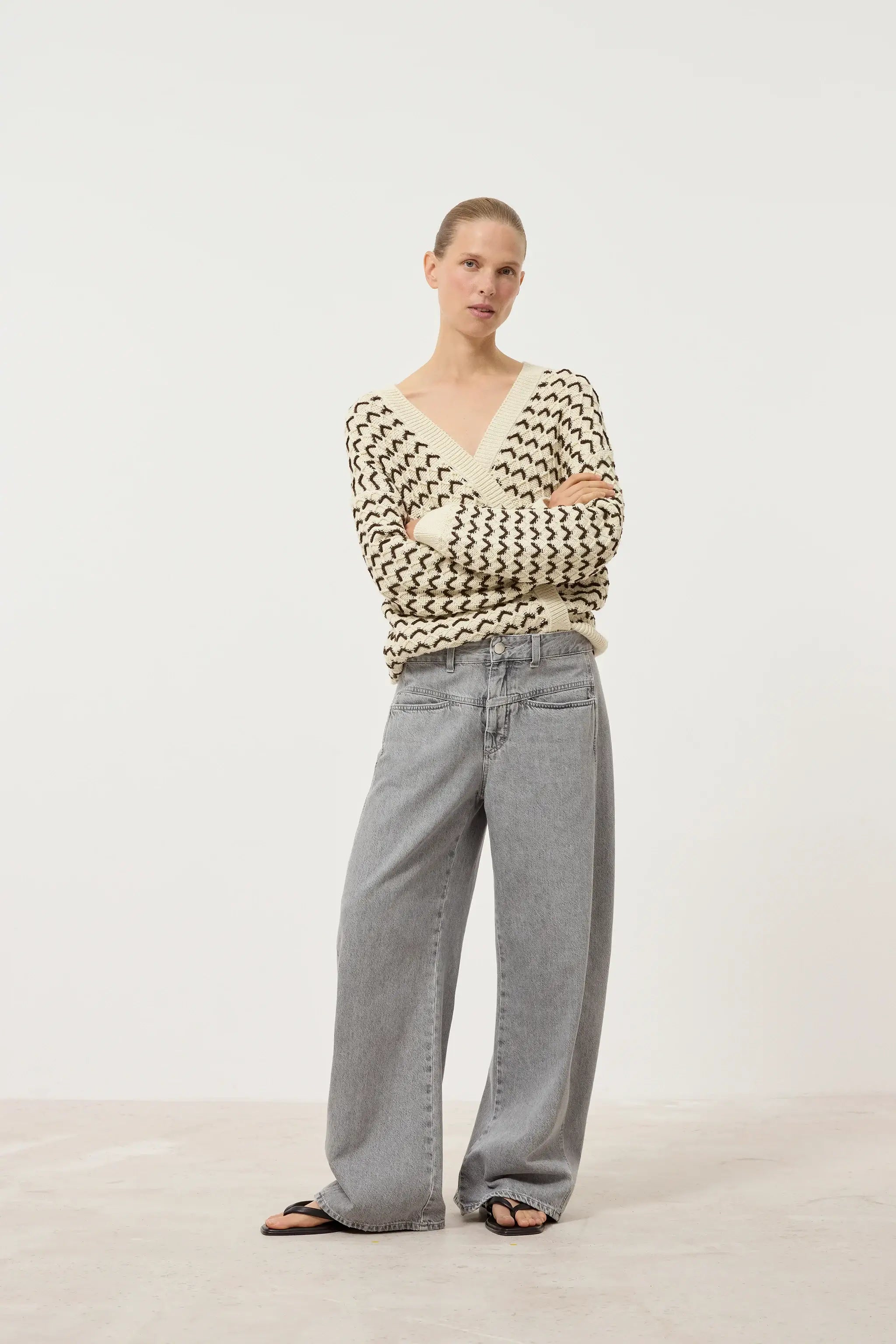 Barrel Jeans - Tori-X - Grey