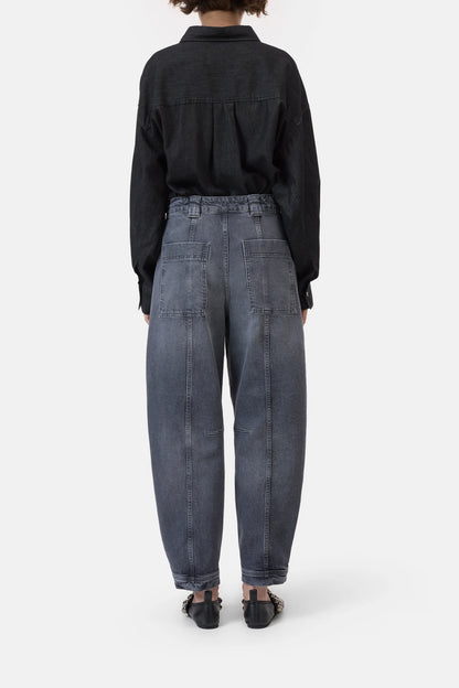 Barrel Jeans Rhannon - Mid Grey