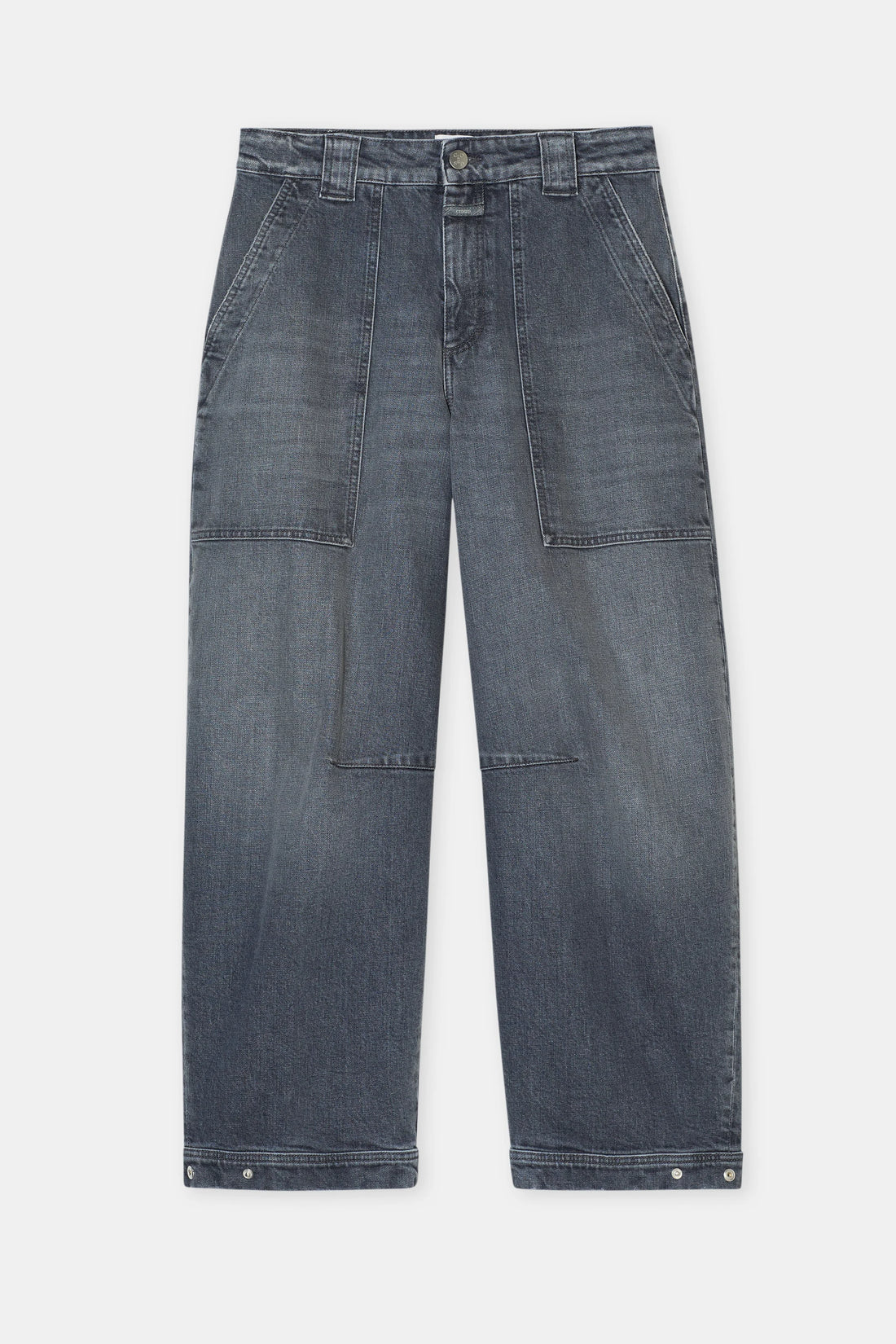 Barrel Jeans Rhannon - Mid Grey