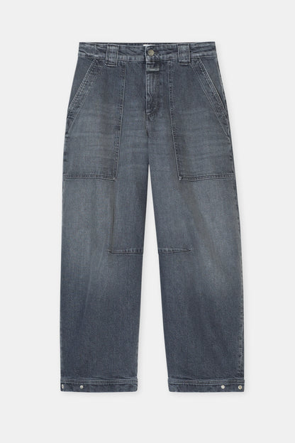 Barrel Jeans Rhannon - Mid Grey