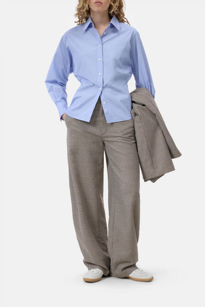 Waisted Shirt - Breeze Blue