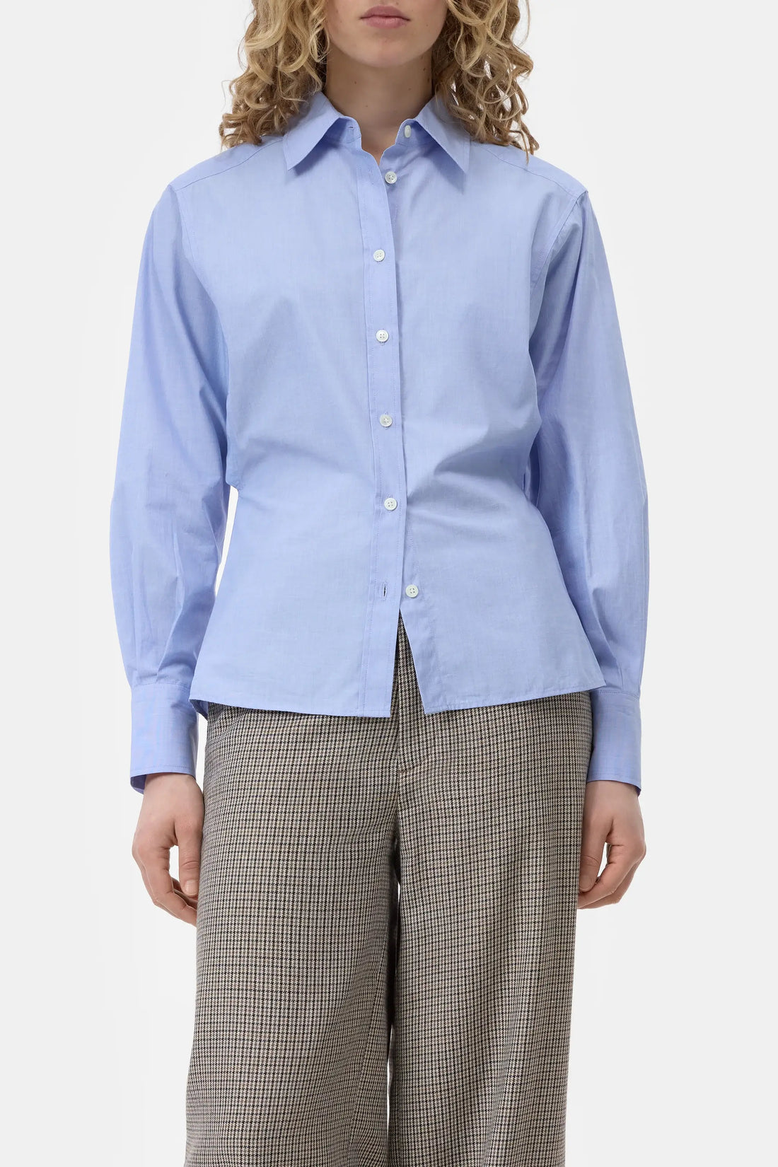 Waisted Shirt - Breeze Blue