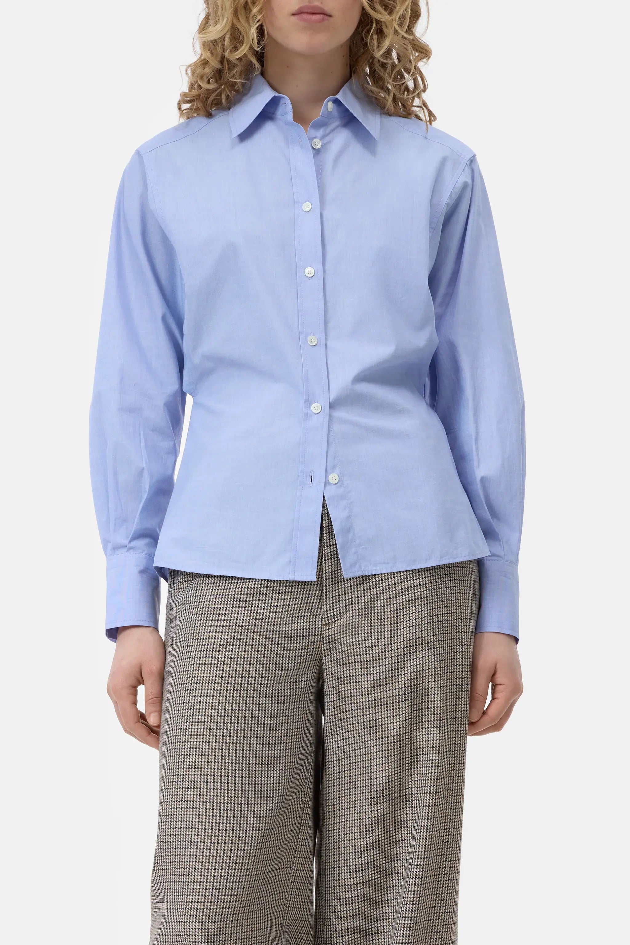 Waisted Shirt - Breeze Blue